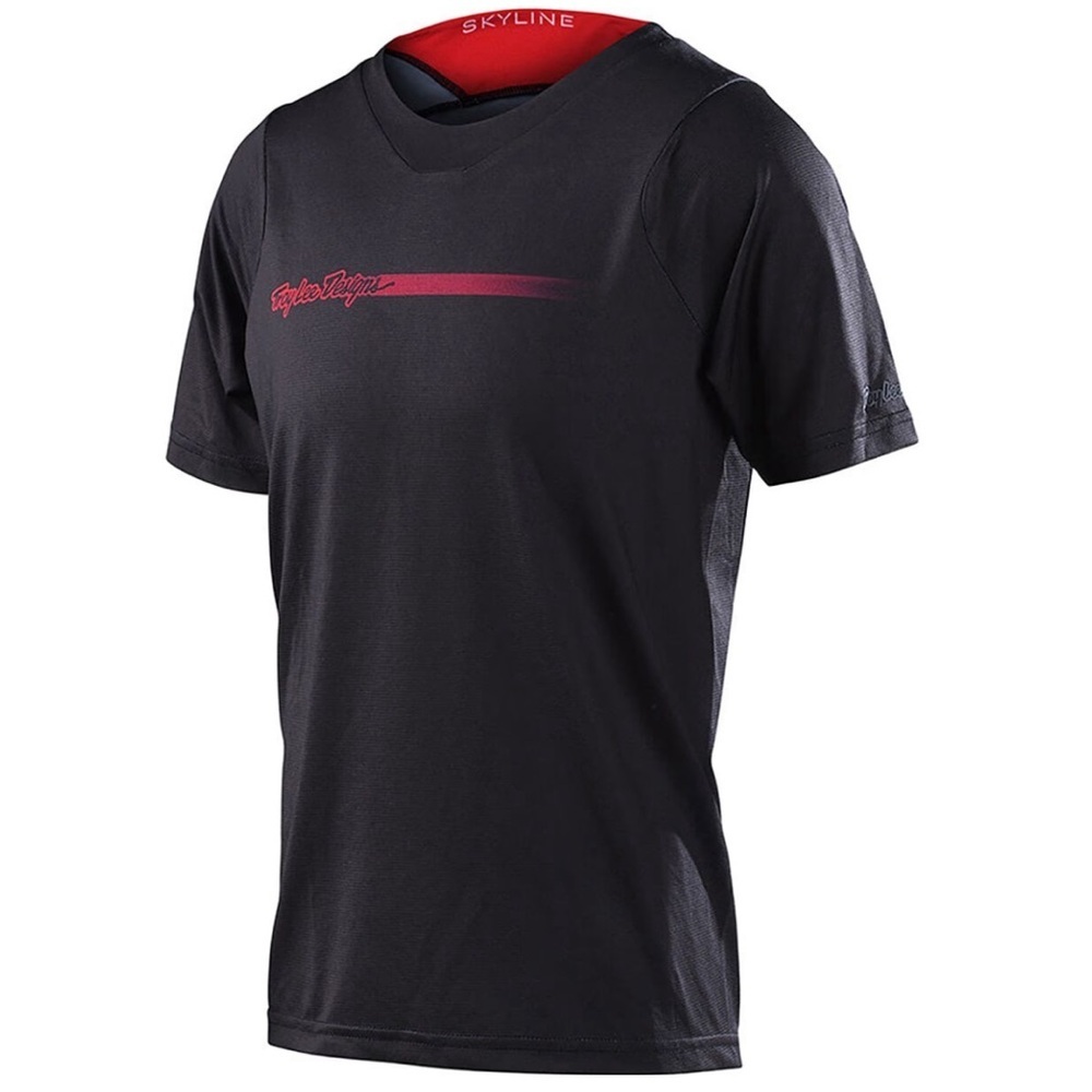 NWT TROY LEE DESIGNS Chanel Carbon Skyline Short Sleeve Jersey